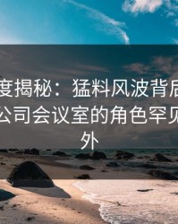 91网深度揭秘：猛料风波背后，业内人士在公司会议室的角色罕见令人意外