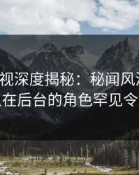 香蕉影视深度揭秘：秘闻风波背后，主持人在后台的角色罕见令人意外